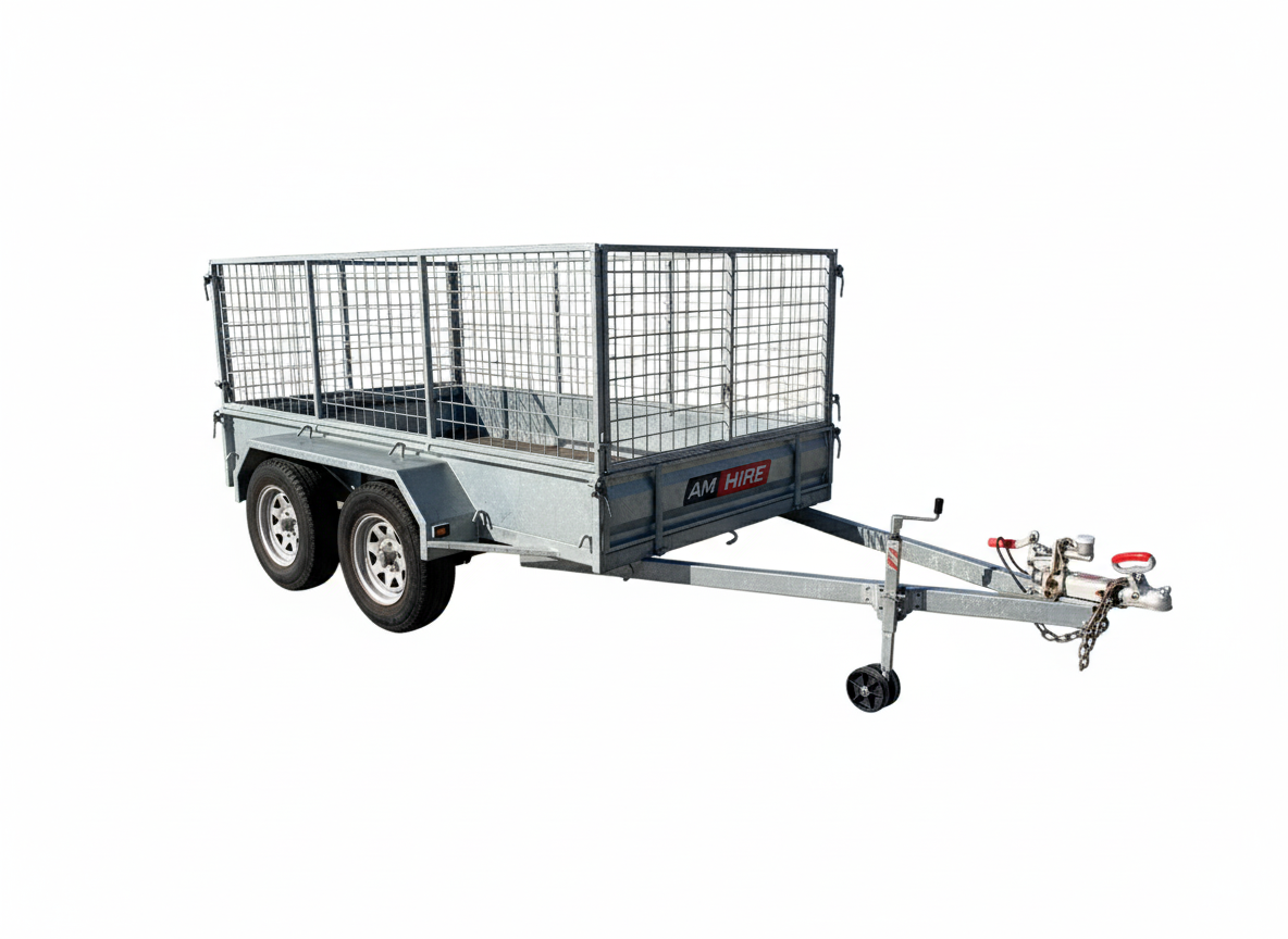 Braked Tandem Cage GVM 2500kg